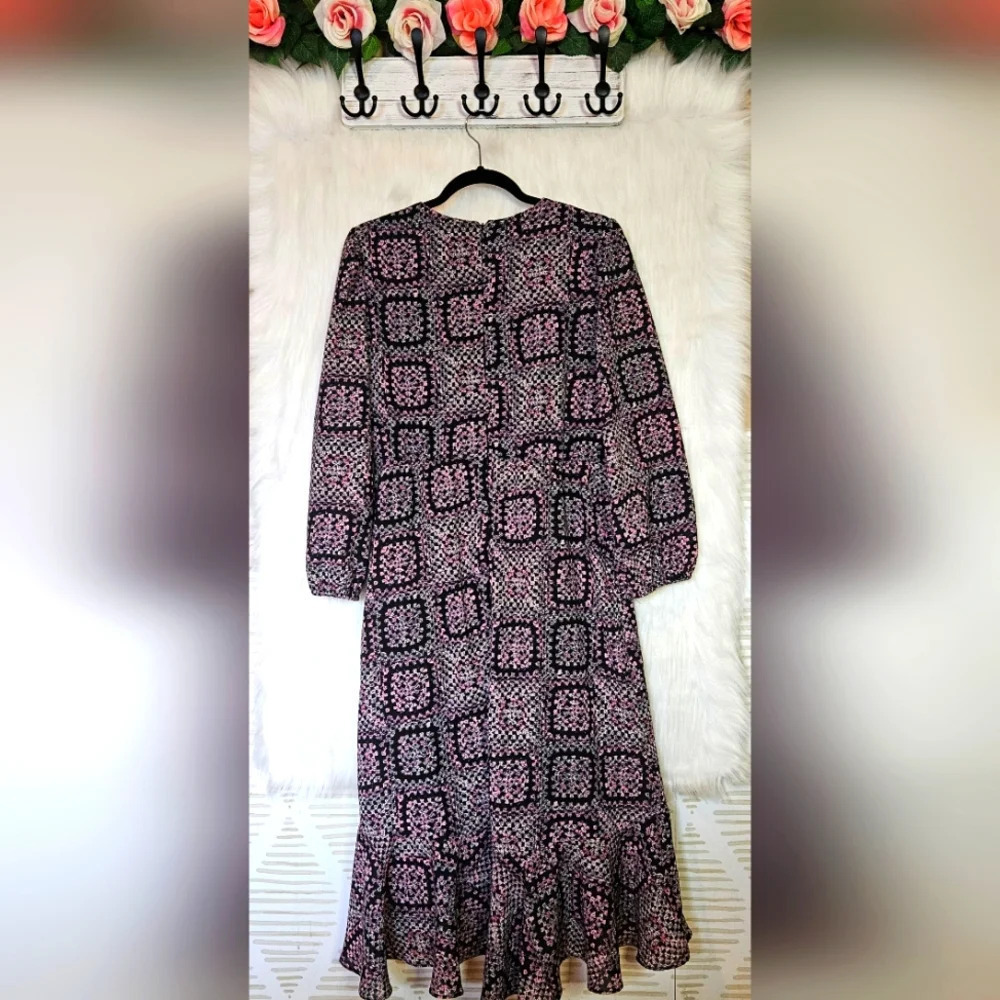 Gabby Skye Boho/Cottagecore Peasant Maxi Dress (NWOT) - Picture 3 of 7